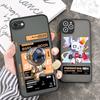 Printed Pattern Frosted Transparent Hard Back Phone Casing Soft Silicone Edge Full Cover Case for iPhone 16 17 Samsung A16 A53 Redmi 10C 12 Note13