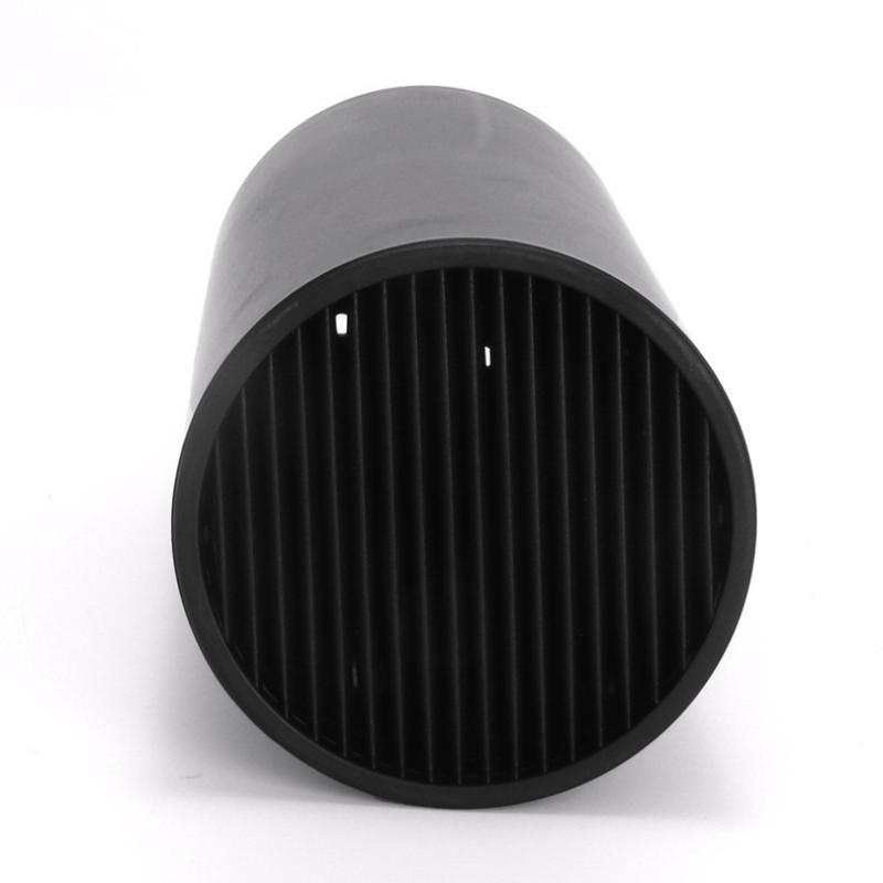 Bloc cu Fante Multiple din Plastic Negru, Organizator pentru Cuțite/Foarfece de Bucătărie, Potrivit pentru Diverse Cuțite, Drenaj, Rezistent la Umiditate, Suport pentru Cuțite