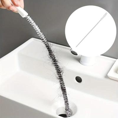 Drain Snake Hair Clog Removal Tool Handy Unclogger for Kitchen Bathroom Shower Water Pipe Easy Cleaning Solution