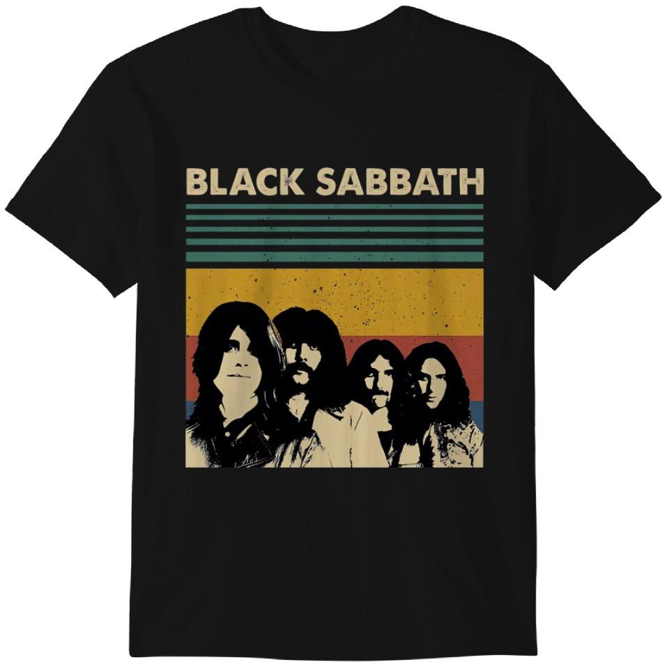 Black-Sabbath Ретро Винтажная Унисекс Футболка Классическая Футболка 4XL