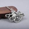 Vintage Oktopus Halskette Punk Oktopus Anhänger Halskette Retro Stilvolle Meereswesen Halskette Geschenk für Frauen