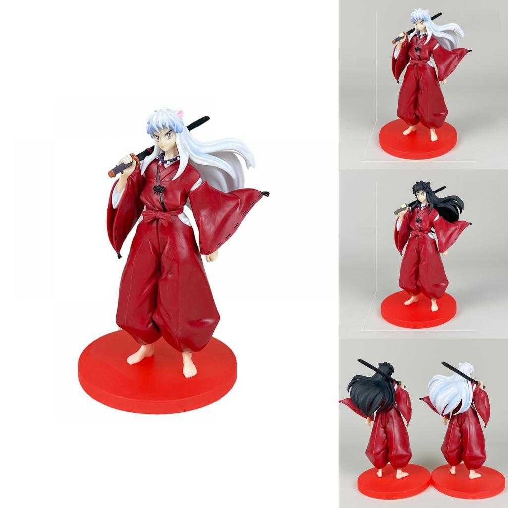 Inuyasha Pvc Figure Set With Assembled Design For Anime Collectors