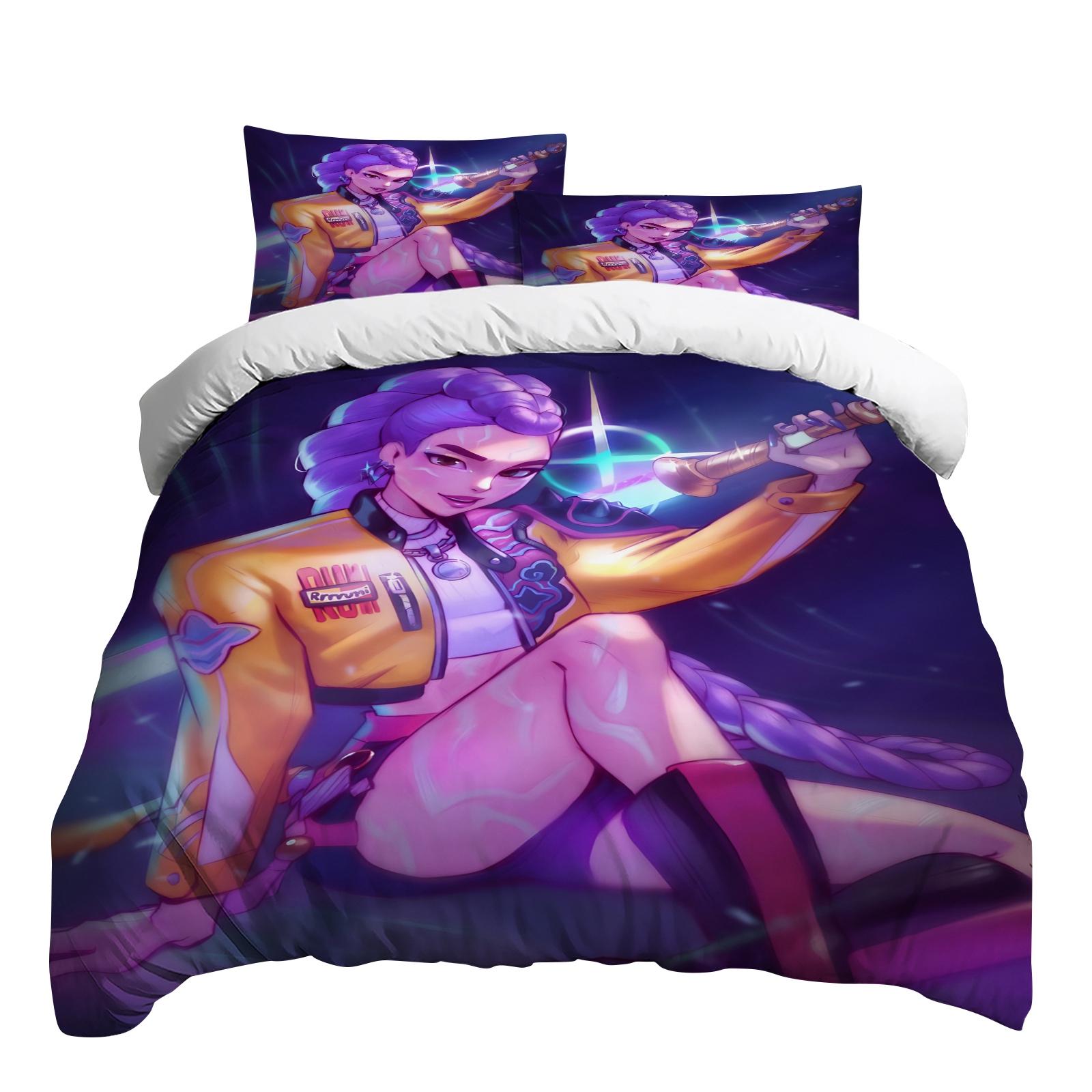 

Пододеяльник с принтом рождественских украшений. Супермягкая матовая микрофибра для двуспальной кровати. Удобный комплект с застежкой-молнией и 2 наволочками. One Size