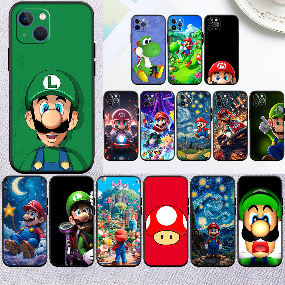 MH85 M-Marios Case for Samsung A06 A35 A25 A24 A15 A05S A05 M55 M35 M15 A02 A12 A13 A10 A16 A20 A30 A22 A31 A32 A33 A42 A50