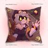 M-Murders D-Drones Anime L-Laple Pillow Case Plush Pillow Cases Home Decoration Pillow Cover for Sofa Bed Chair Living Room