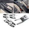 LHD RHD for MG3 MG 3 Hybrid 2024 2025 ABS Carbon Window Switch Front Water Cup Holder Gear Shift Panle Interior Accessories