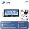 6.9" Android Car Multimedia Player 1Din Radio Car Stereo Head Unit Wireless Carplay Autoradio GPS Navigation WIFI Android Auto