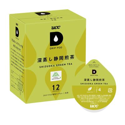 Kapsułki UCC Drip Pod, Głęboko parzona Shizuoka Sencha, 12 filiżanek, 36g