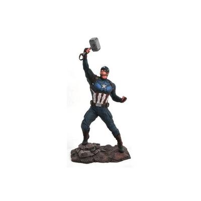 Marvel Gallery Figurine - Captain America Mjolnir Endgame 23cm