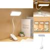 Led Desk Lamp For Students With Touch Control And Adjustable Brightness For Study And Reading