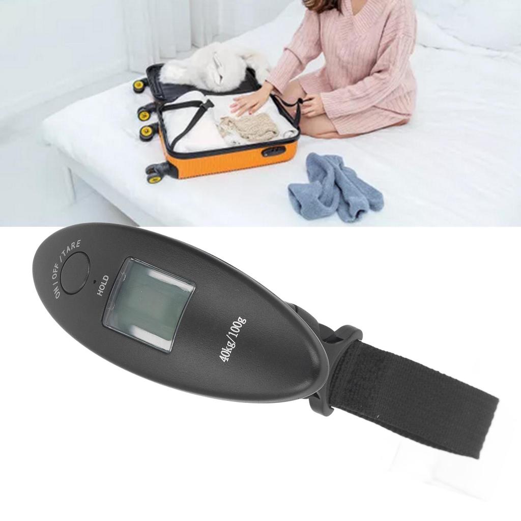 Luggage Scale Travel Digital Rechargeable Backlight LCD Display 88lb/40kg Suitcase Weight Scale