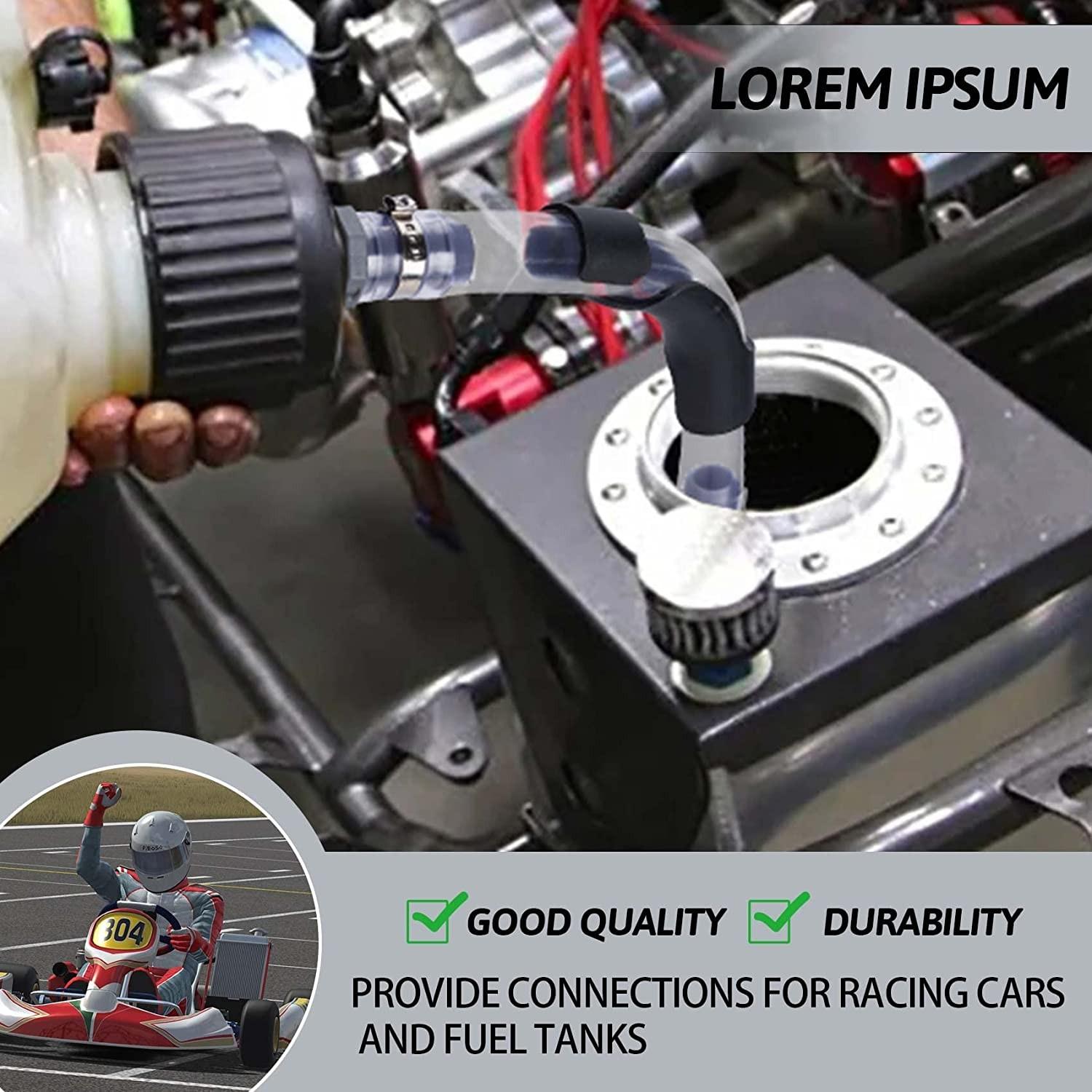 

Горячий топливный бак на 5 галлонов, газовая канистра VP Racing Fuel, роскошная крышка, заливной шланг, 14-дюймовый комплект шлангов RS-occ060 Occ055 One Size