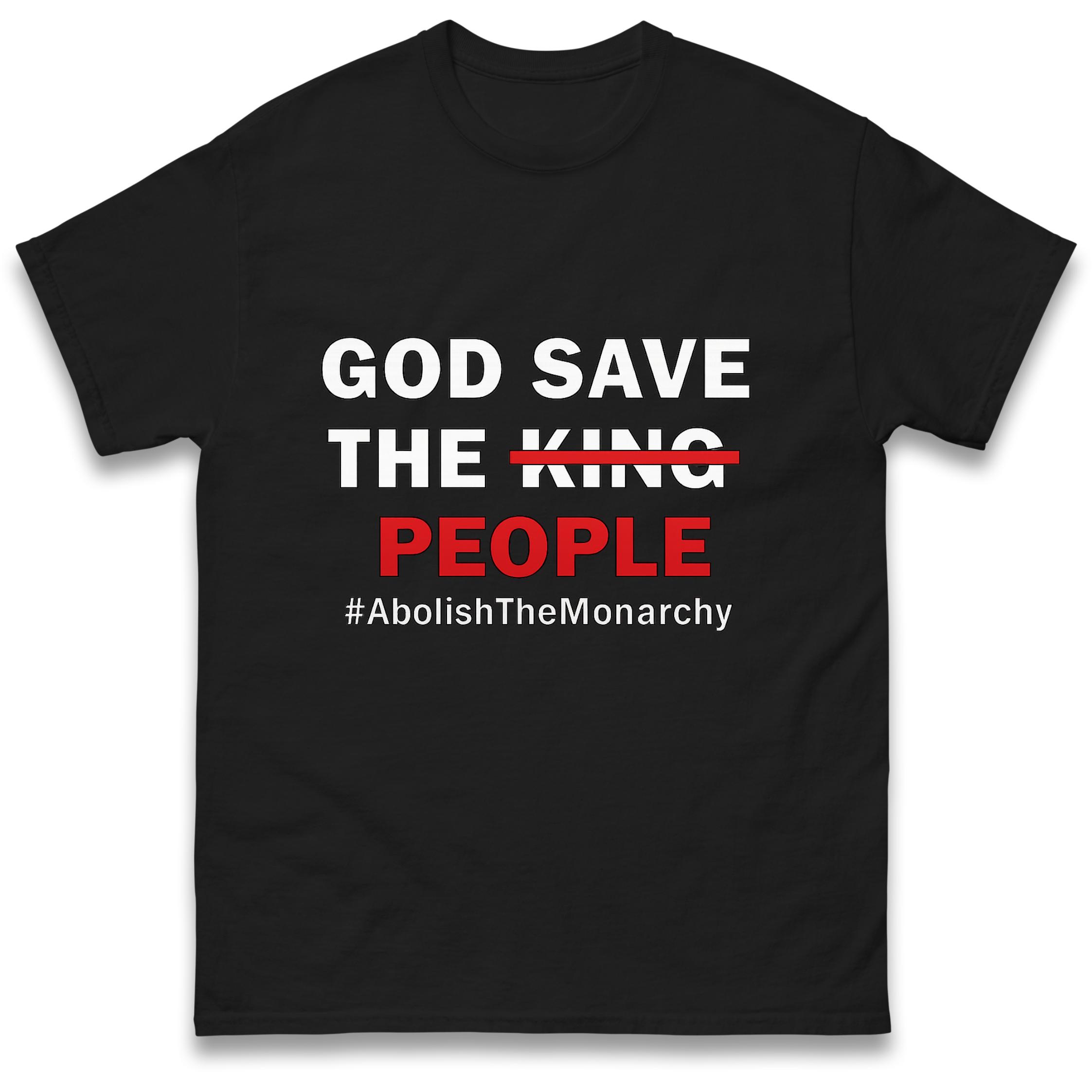 God Save The People T-Shirt Tshirt Mens Womens Tops Unisex Tees 100% Cotton 4XL