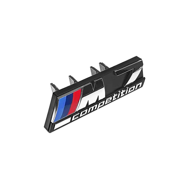 3D Car Front Grille Badge Emblem Buckle For BMW M Power Thunder M1 M2 M3 M4 M5 M6 M7 M8 F48 G01 E84 F30 G11 G07