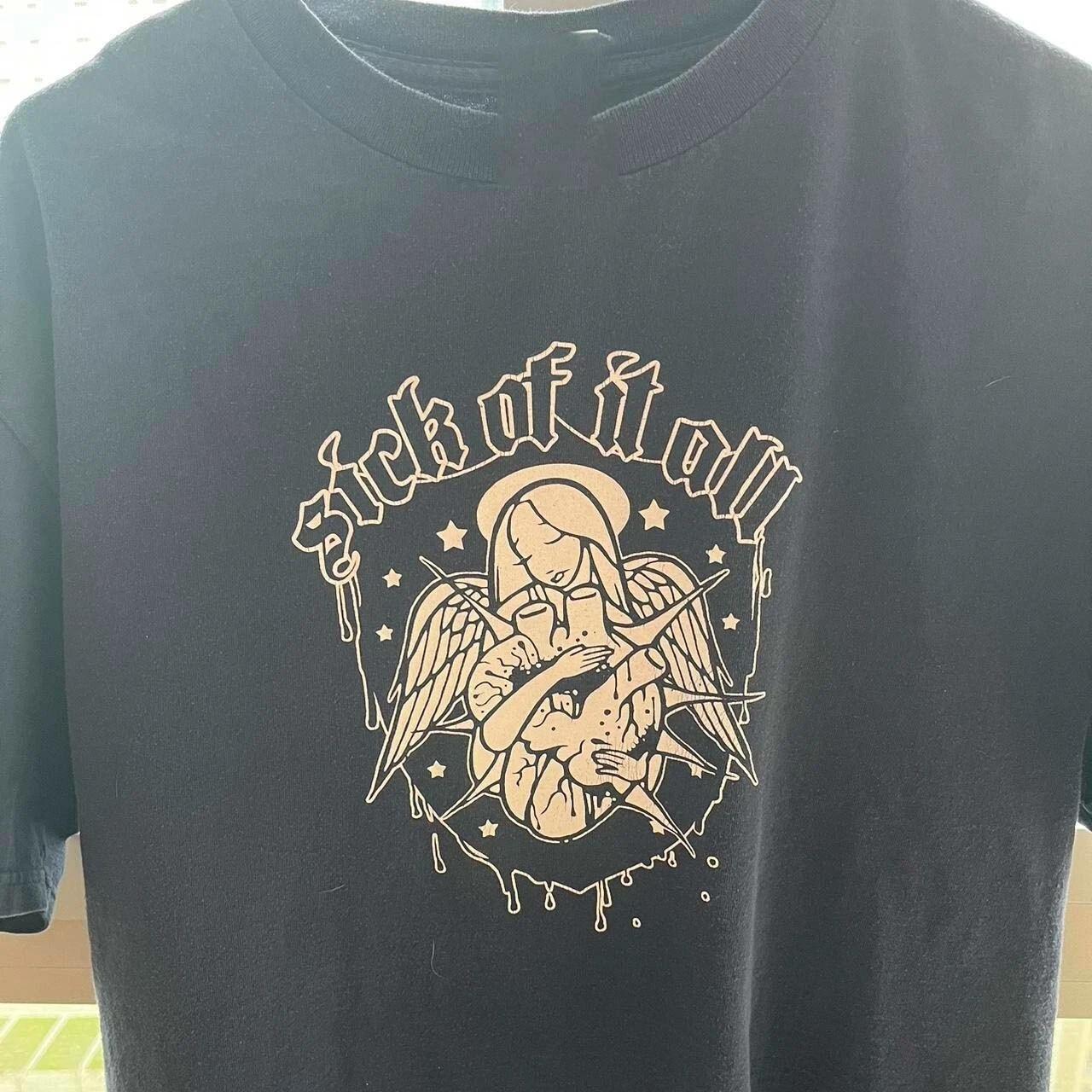 Sick of it all vintage T-shirt Short Sleeve Black unisex S-5XL XXL