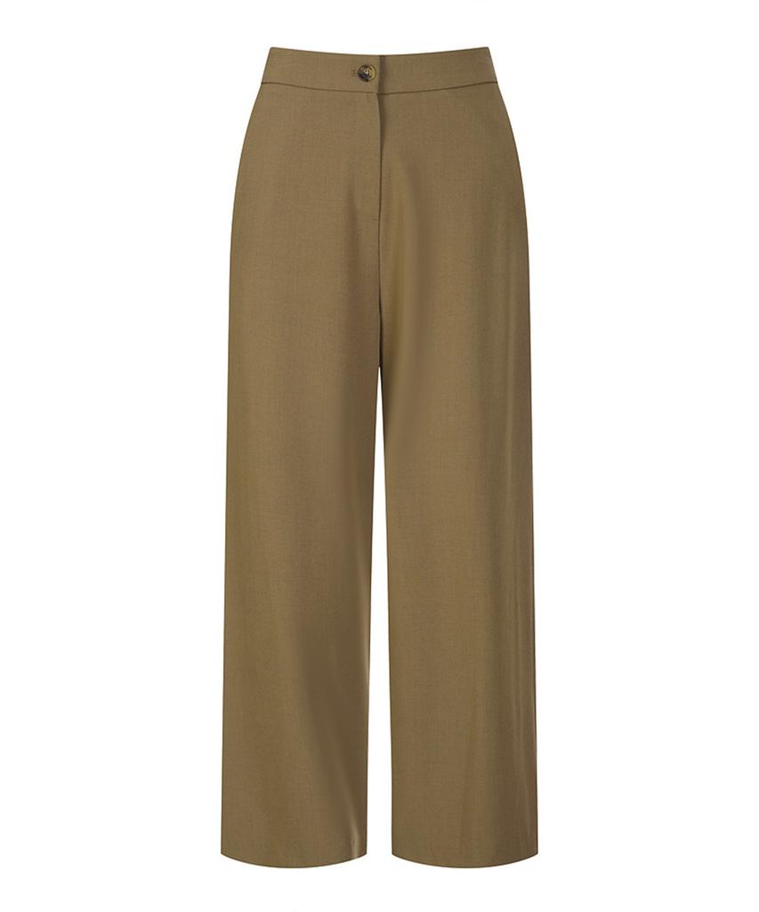 MAREMONTE Back Elastic Wide Pants_M239Msl04S0