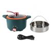 Micro Pressure Cooker 600W 3L Nonstick Ceramic Multifunctional Electric Pot Micro Pressure Cookware with Steam Basket