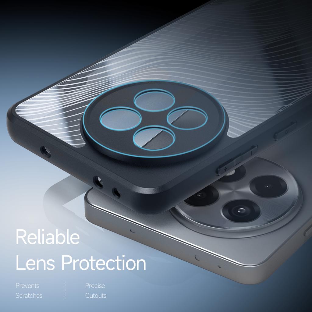 For OnePlus Ace 5 Pro 5G/OnePlus 13R 5G/OnePlus Ace 5 5G Case DUX DUCIS Aimo Series TPU+PC Matte Drop-proof Phone Cover (REACH Certification)