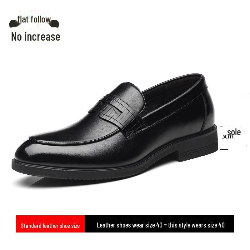 Men's Luxury Height-Enhancing Slip-On Leather Loafers