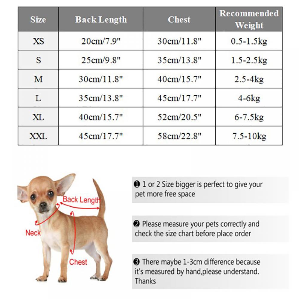 Winter Warm Dog Clothes Cute Puppy Coat Soft Plush Pet Clothes for Small Medium Dogs Chihuahua Yorkie Costume Dog Accessories