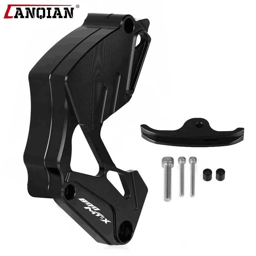 800MTX Front Sprocket Cover For CFMOTO CF MOTO 800MT-X MT800 MT-X 800 2024 2025 2026 Motorcycle Accessory Chain Guard Protector