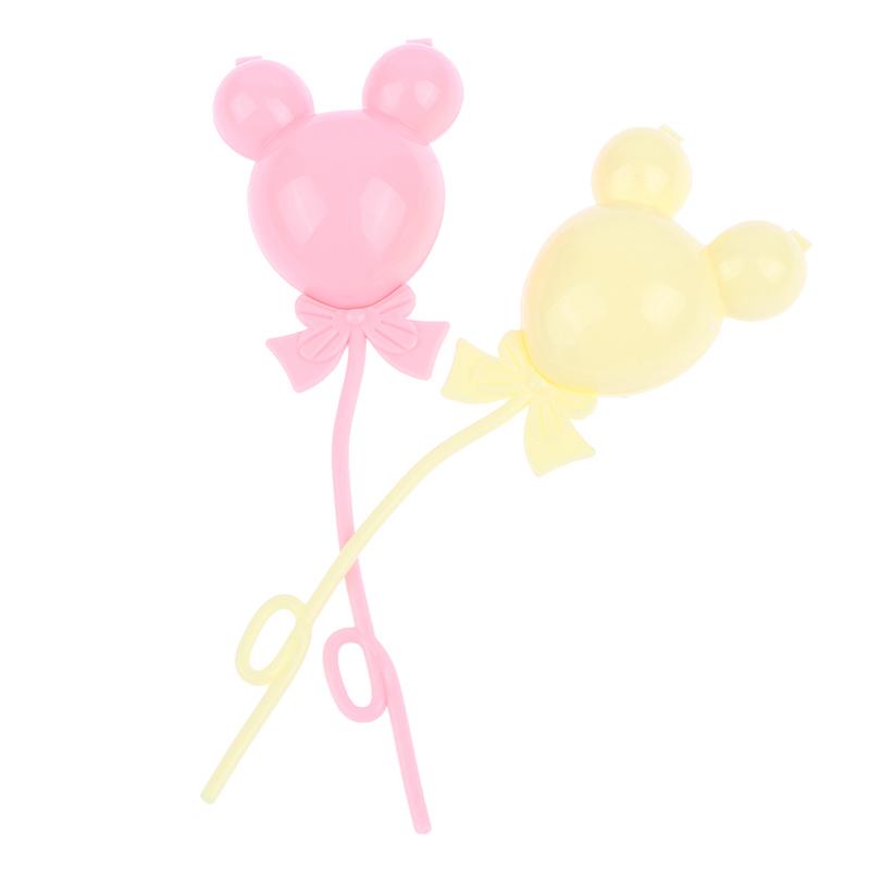 3 szt. Kolorowe miniaturowe balony do domku dla lalek w skali 1/12, kolorowa dekoracja domku dla lalek