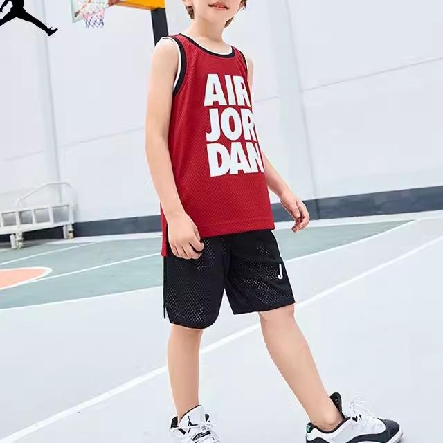 Jordan Kids' Basketball Jersey Red Kids' JD2122004GS-002