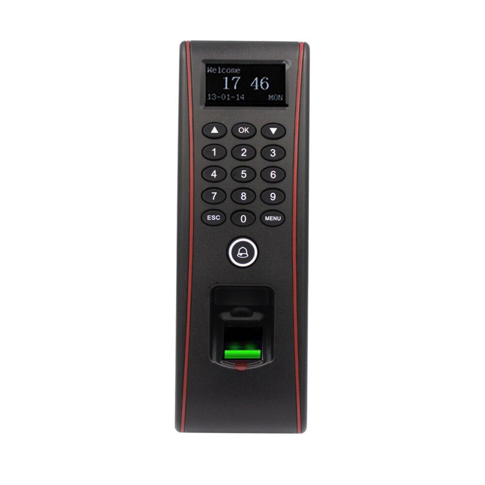 RS485 TCP/IP USB Biometrisk Fingeravtryck Utomhus Åtkomstkontroll IP65 Vattentät 125Khz fingeravtryck RFID-kortläsare