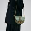 Charles & Keith Gabine Versatile PU Leather Saddle Bag Small CK Shoulder Bag Women Bags Brown CK2-80781629-2