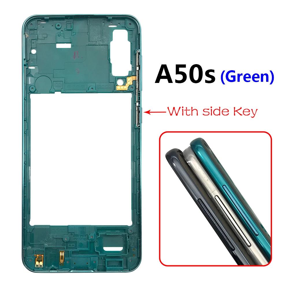 New Middle Frame For Samsung A20S A30S A50S A70S Middle Frame Bezel Middle Plate Housing Replacement A207 A307F A507F A707F