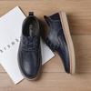 Handgefertigte lässige Lederschuhe für Herren, flache Schuhe