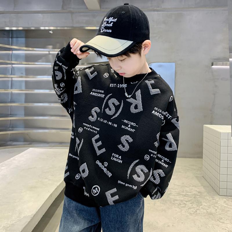 Children's Hoodie Spring and Autumn 2026 New Top for Middle-aged and Large Children
