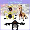 Adorable Zoochosis Plush Animal Dolls Featuring Unique Designs In Soft Short Plush Fabric