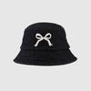 Black Cowboy Bucket Hat Fashion Korean Versatile Casual Hat Japanese Bucket Hat
