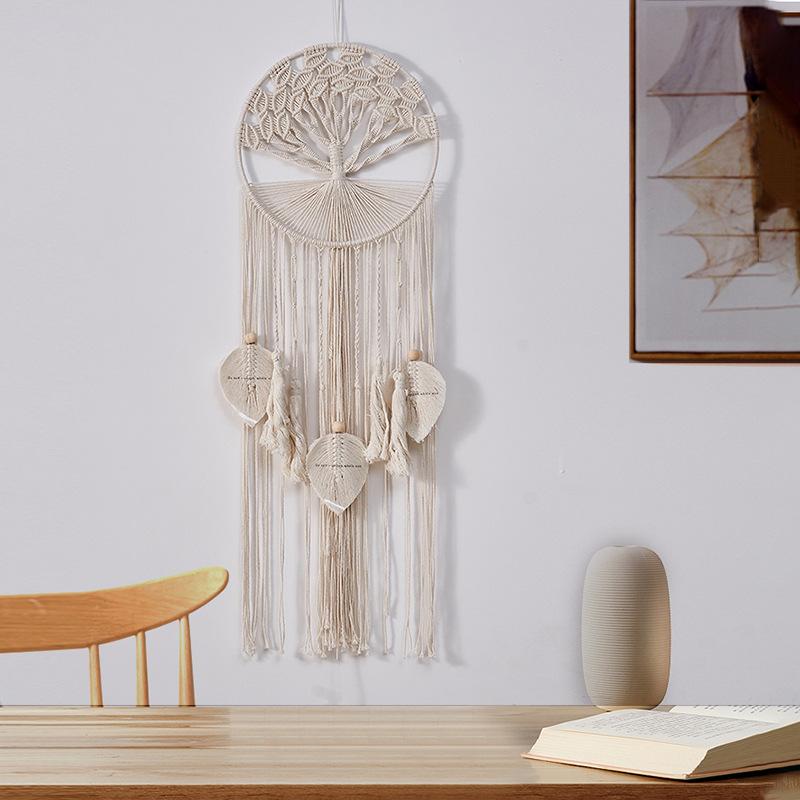 2026 Ручное плетение Гобелен Домашнее Настенное Украшение Гобелен Древо Жизни 30*90cm