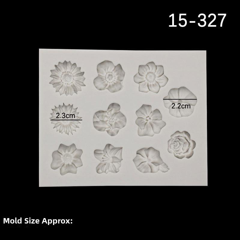 

Силиконовая форма своими руками для форм цветов: Розы, ромашки, помадка и мыло серый