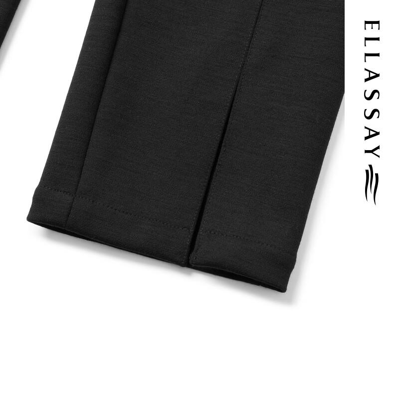 ELLASSAY Women's Autumn Merino Wool Slim-Fit Casual Pants