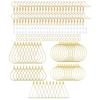 Professional Jewelry Makers Present 200Pcs Earring Hooks Jewelry Making Finding Suitable for Hand-making Ear Jewelry