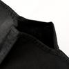 Black Garment Bag with Zipper for Suits and Coats - Customizable Logo, Non-Woven Fabric, In Stock