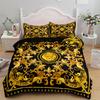 European Style Baroque Pattern Lion Duvet Cover Set King Queen Double Full Twin Single Size Bed Linen Set