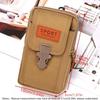 Vertical Waist Bag, Man Belt Pouch Mobile Phone Bags For Men Phone Case Molle Pack, Small Tactical Duty Belt Storage Bag