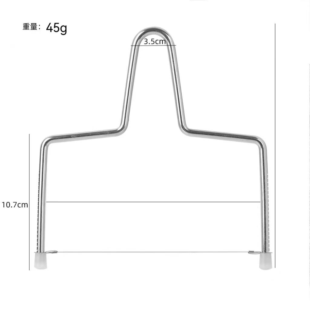 Stainless Steel Double Wire Adjustable Cakes Cutter Cupcakes Levelers Fondant Leveling Layer Slicer Baking Decorating Tool