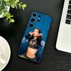Y-Young Miko Do Not Disturb Phone Case For Samsung S26,S25,S24,S23,S22,S21,S20,Ultra,Plus,FE Black Soft Cover