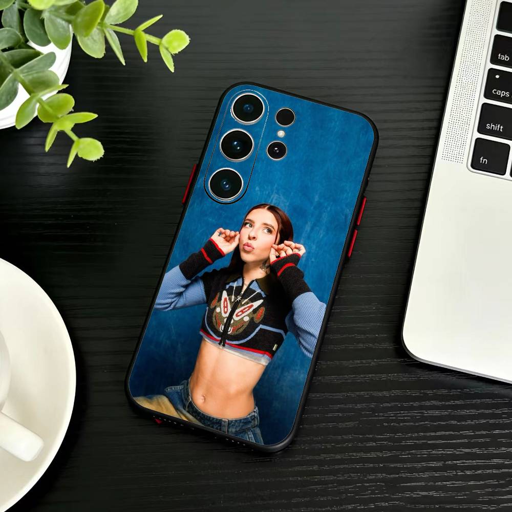 Y-Young Miko Do Not Disturb Phone Case For Samsung S26,S25,S24,S23,S22,S21,S20,Ultra,Plus,FE Black Soft Cover