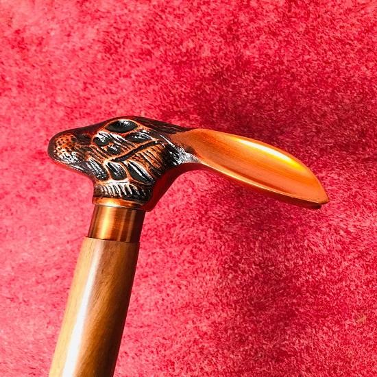 Rabbit Head Walking Cane Elegant Fun Walking Stick