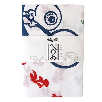 Yokaisha Gegege No Kitaro Hand-dyed Tenugui Goldfish / Tenugui