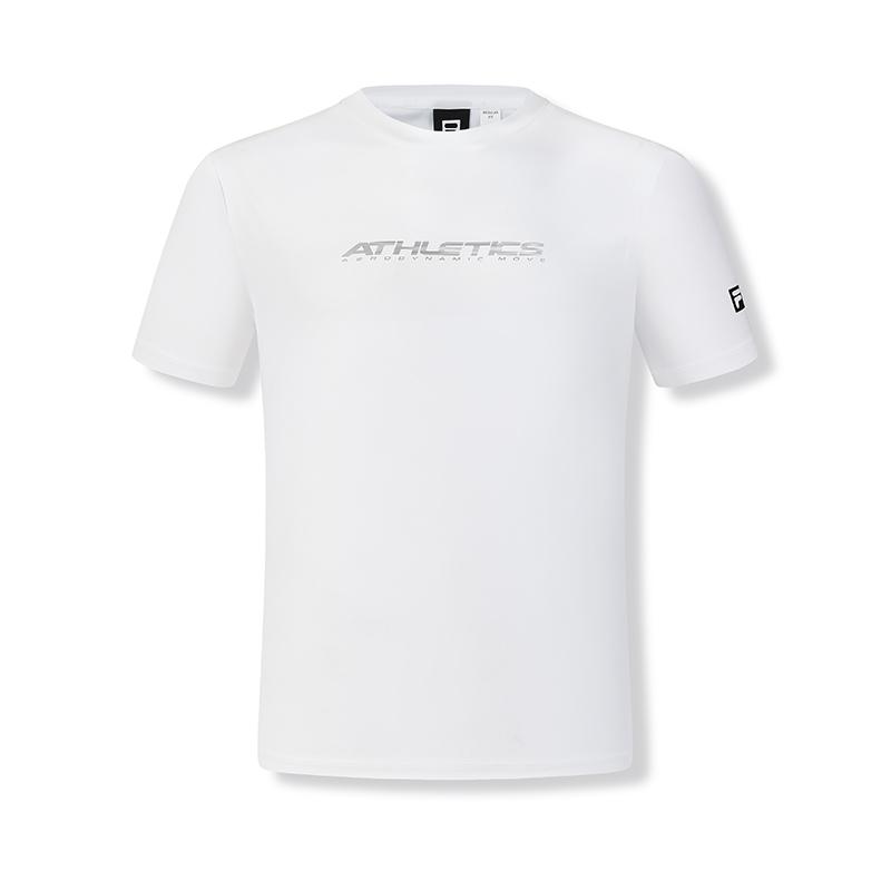 

FILA Sports Casual Breathable Moisture-Wicking T-Shirt Men Tops Jade-White A11M431134FWT XXL