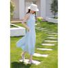 Mocana Women's Elegant French Sleeveless Dress