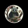 Tourist attractions, national treasures, panda souvenirs, playing with coins, commemorative medals, gold and silver coins, giant panda coins