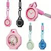 New Silicone Watch Protector Case Octagonal Anti Drop Design Royal Pop Watch Case With Carabiner Hook Bag Hanging Watch Case